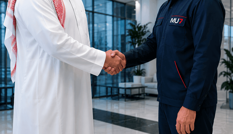 شريكك الأمثل .. لخدمات النظافة